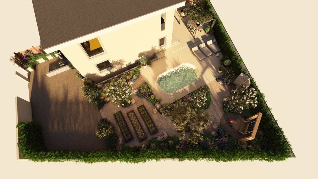 Progetto Carolina: un giardino fatto di stanze